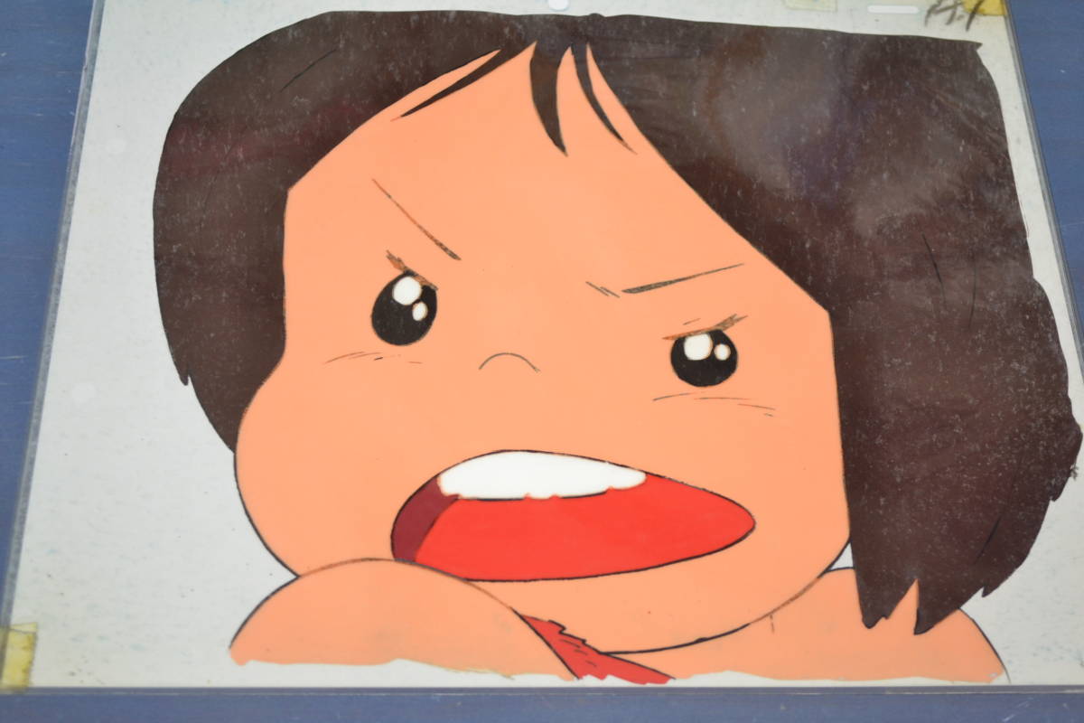 アニメ「わんぱく大昔クムクム」セル画＋直筆背景 わんぱく大昔