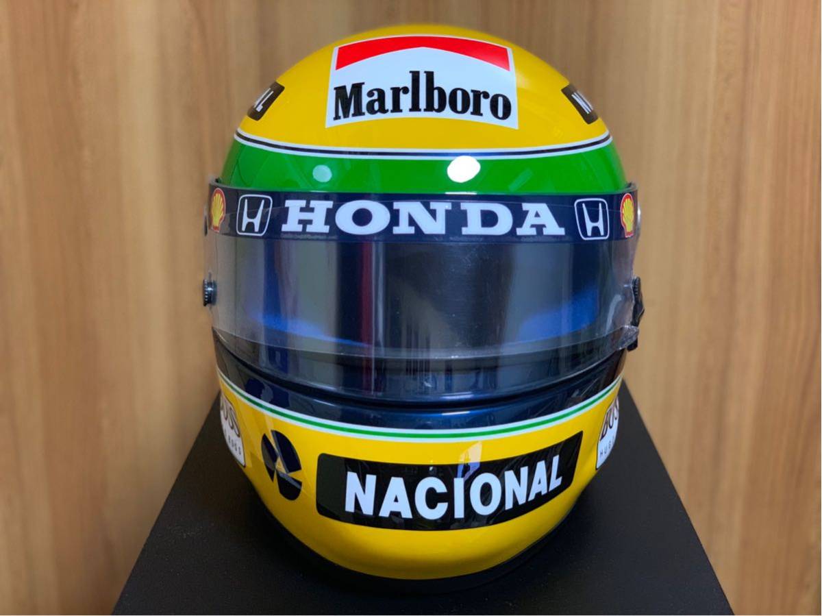 アイルトン・セナ 1992 日本GP レプリカヘルメット 証明書付 シド