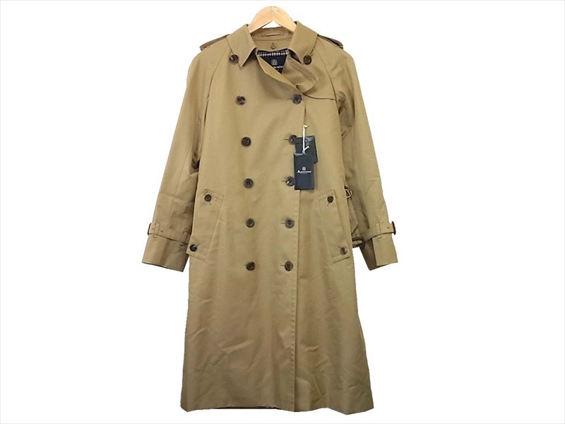 アクアスキュータム AQUASCUTUM 国内正規 5005150000 ライナー付 トレンチ コート L's ベージュ 6 【新古品】【即決】 9h25133fk0078na90