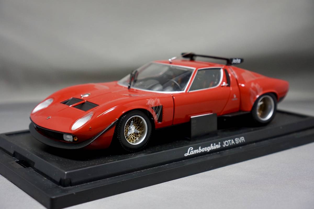 Kyosho 1/18 – Lamborghini Jota SVR – Rouge – Neuf En Boîte – Réf 08311WR