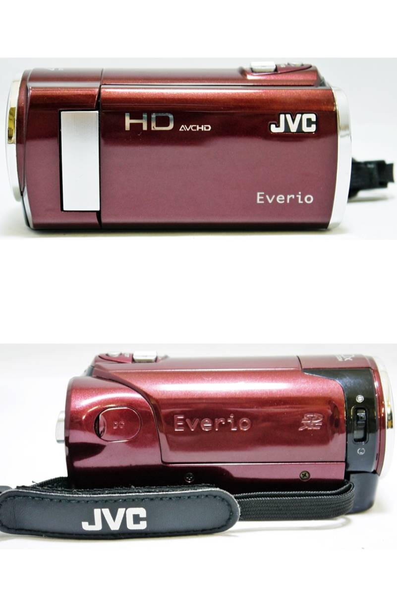 S6308 JVCKENWOOD JVCケンウッド Victor ビクター ビデオカメラ Everio エブリオ GZ-HM280-R レッド