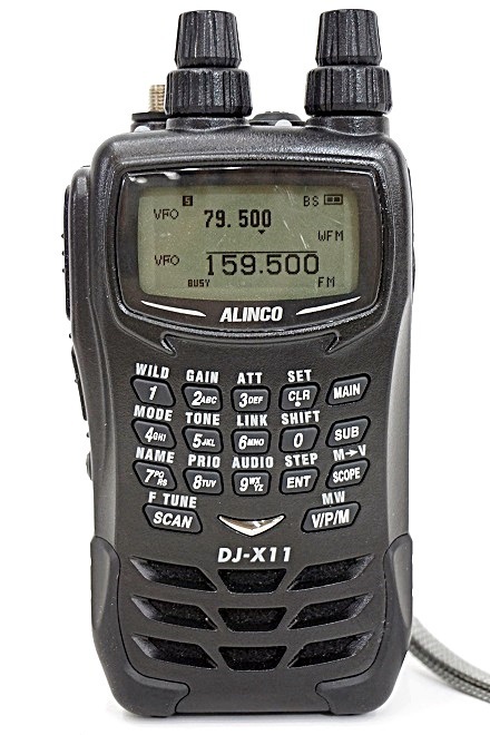 ALINCO/アルインコ ワイドバンドレシーバー□DJ-X11 中古
