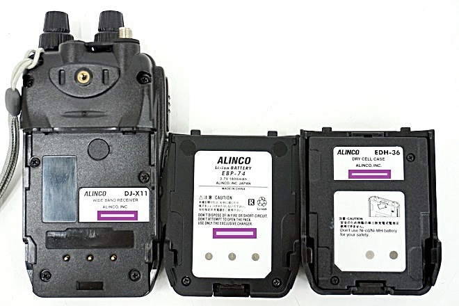 ALINCO/アルインコ ワイドバンドレシーバー□DJ-X11 中古