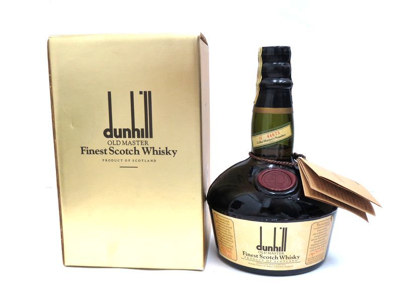 未開栓 古酒 dunhill ダンヒル オールドマスター 750ml スコッチウイスキー
