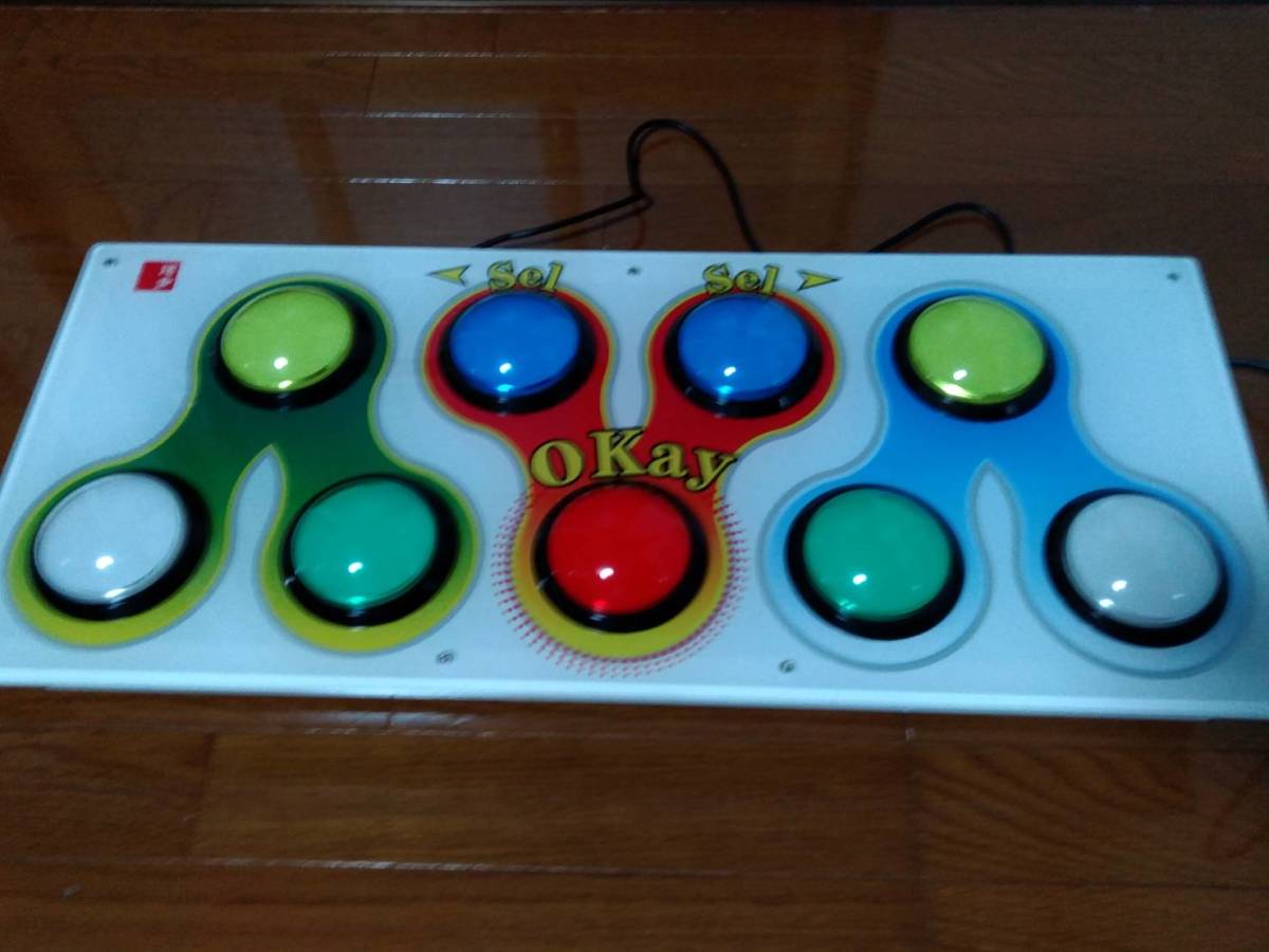 GENBUポップンコントローラー謎ポプコン静音化対策済み ソフト付き