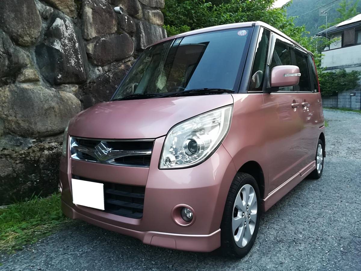□【H21年 パレットターボ美車・機関好調！】両側パワスラ・HDDナビ 