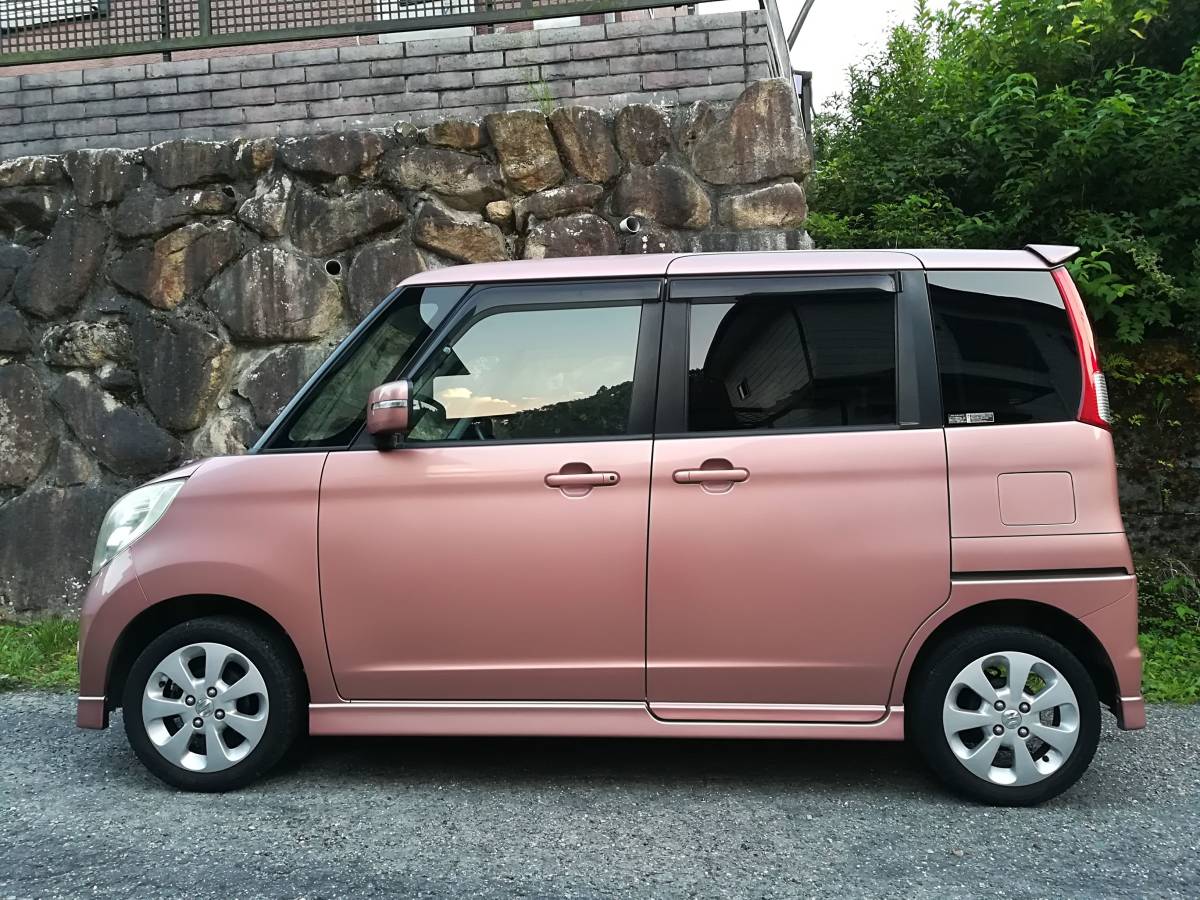□【H21年 パレットターボ美車・機関好調！】両側パワスラ・HDDナビ 