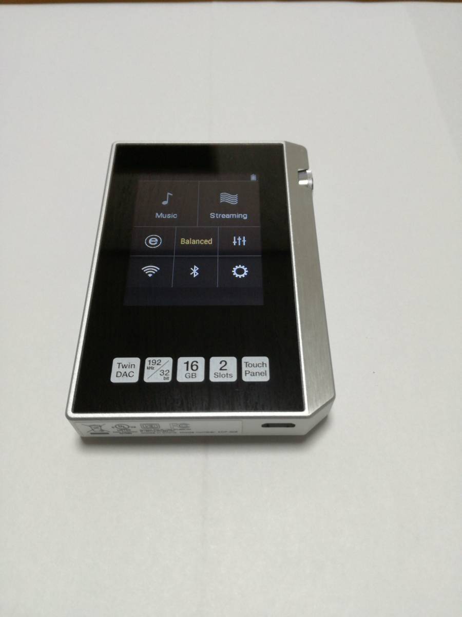 パイオニア デジタルオーディオプレーヤー XDP-30R(S)本体・SE-CH5BL