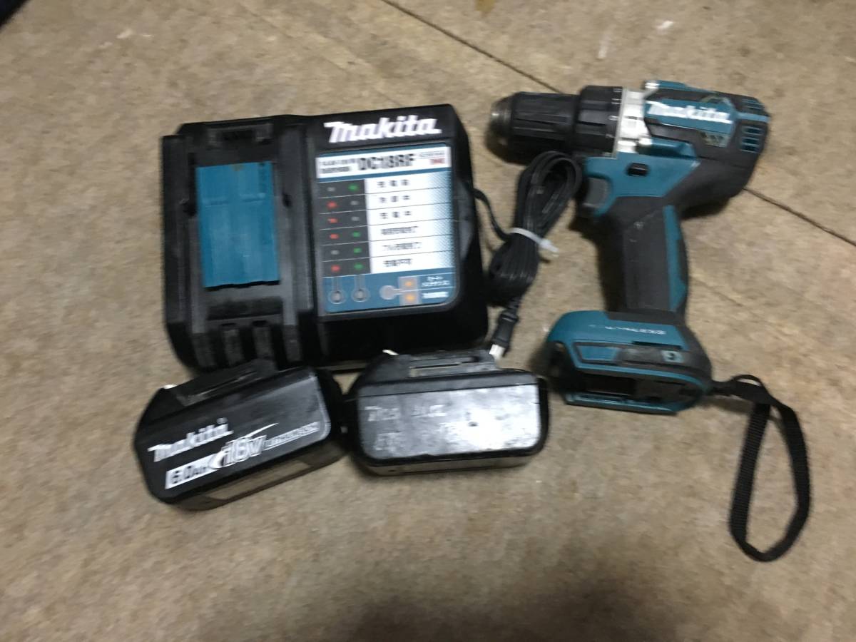 USED 中古 Makita マキタ 充電式ドライバドリル DF484D
