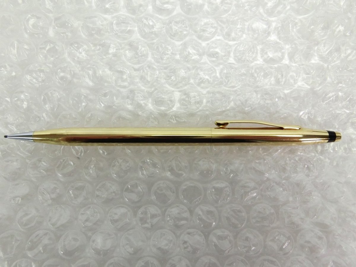 Y-4622】即決 希少 高級 金無垢 クロス CROSS シャープペンシル 18K 