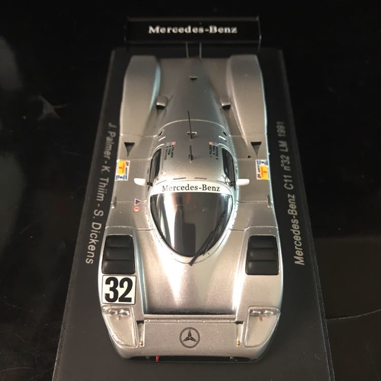 スパーク 1/43 チーム ザウバー メルセデス C11 #32 J.パーマー/K