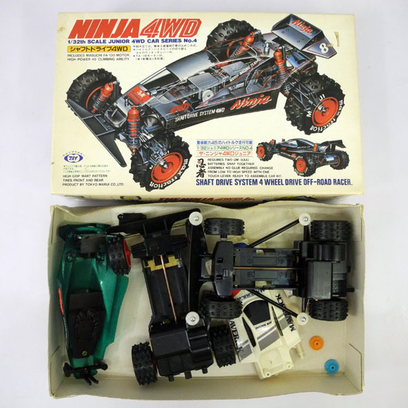 当時物 マルイ ミニ四駆 オプティマミッド ロッキー4WD NINJA ハンター ミニ四駆 マルイ 当時物 オプティマミッド ロッキー4WD NINJA ハンター