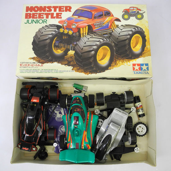 ミニ四駆 マルイ 当時物 オプティマミッド ロッキー4WD NINJA ハンター