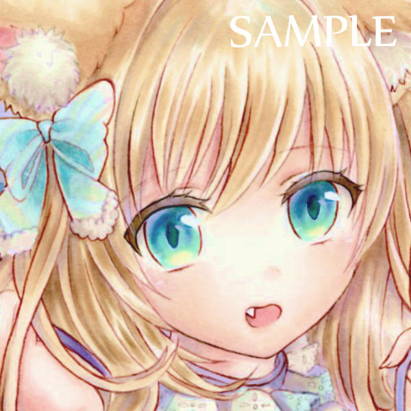 限定SALE，2025】 手描きイラスト オリジナル ネグリジェ猫ちゃん＊A4＊