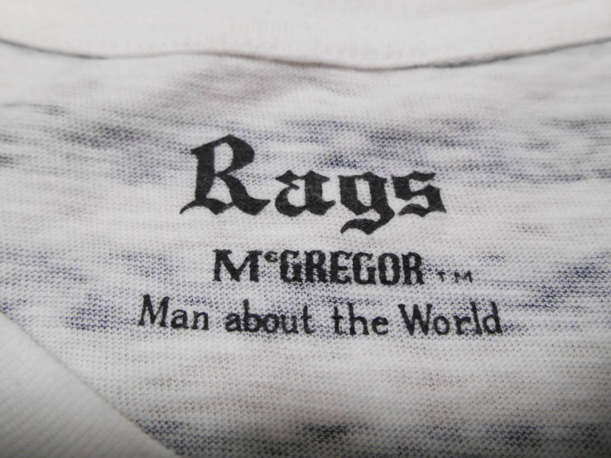 キムタク着【Rags McGREGOR ラグスマックレガー かすれボーダー T 