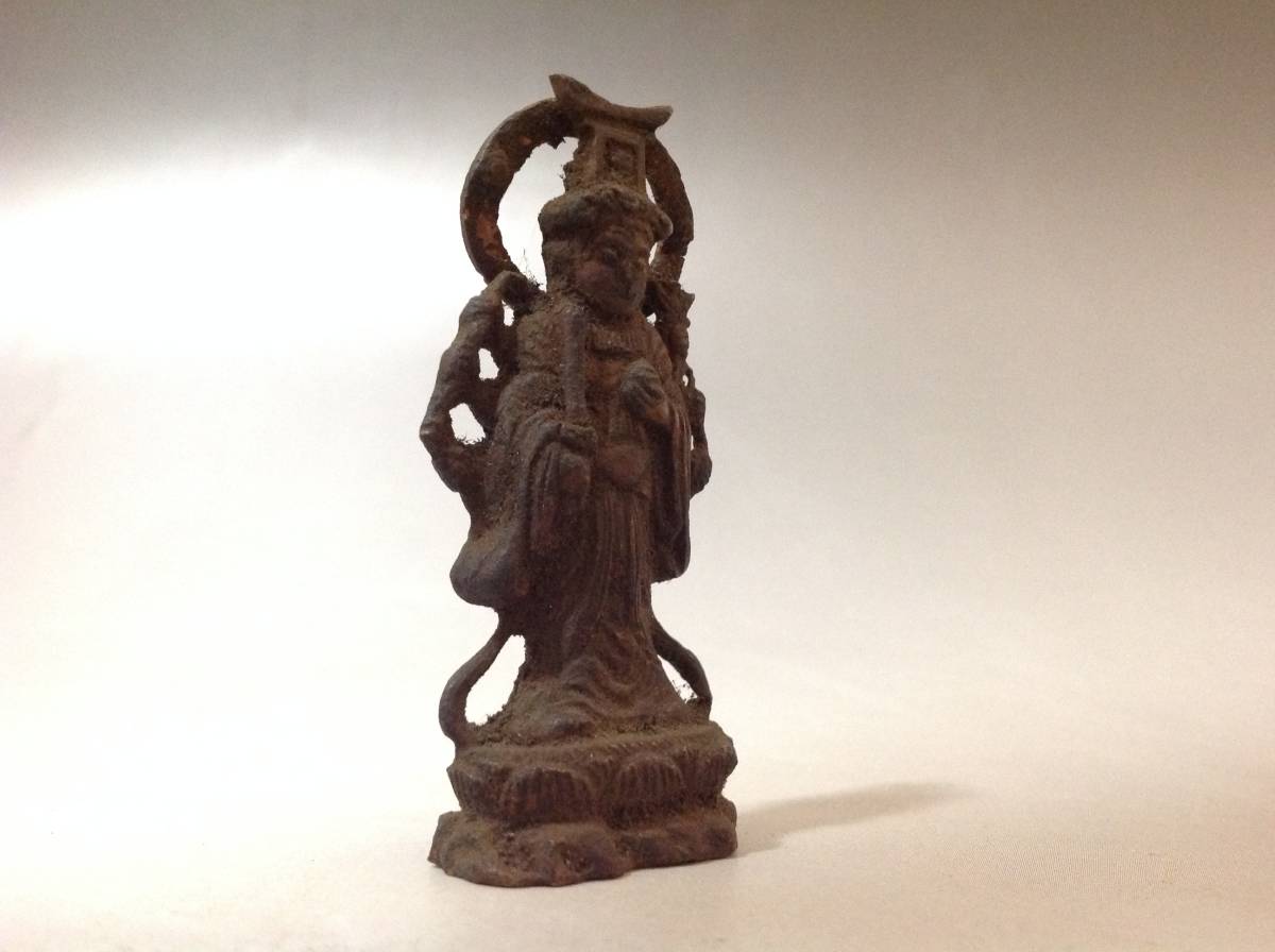 仏教美術 金銅仏 菩薩立像 小仏 念持仏 仏像 准胝観音菩薩