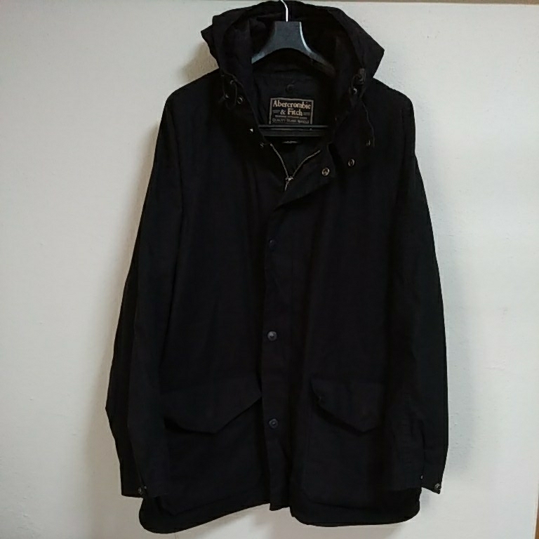アバクロ モッズコート XL メンズ ネイビー Abercrombie&Fitch - 本物