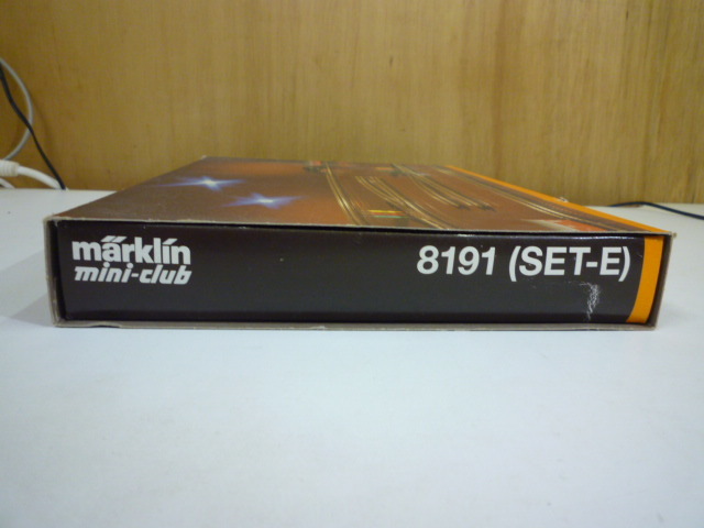 0 Set Marklin Z Extension E with Electric Turnouts - 「8191」Z