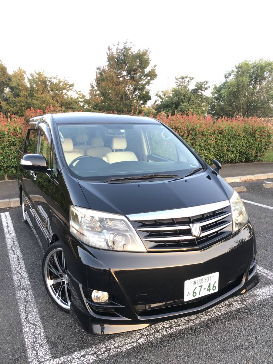 H 18年6月、トヨタアルファードAS LTD、車検付き3年９月　コミコミ乗り出し金額