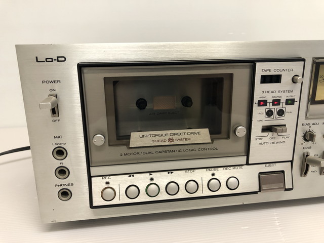 Lo-D D-980DD System カセットデッキ ジャンク メルカリ 3-Head Yahoo