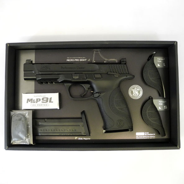 中古】東京マルイ M&P 9L PC PORTED Smith ＆ Weesson ガスブロー