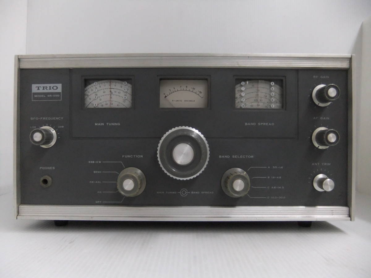 9R-59D TRIO 受信機 通信型受信機 トリオ 9R-59 真空管式 Yahoo ☆