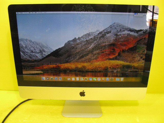ジャンク iMac 21.5インチ（Late 2012） Core i5 2.7GHz/8GB MD093J/A