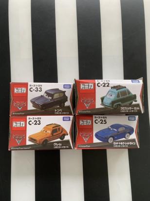 非売品 定額 トミカ カーズ 4点 プロフェッサー ロッドトルクレッドライン トンベ グレム セット キャラクタートミカ 売買されたオークション情報 Yahooの商品情報をアーカイブ公開 オークファン Aucfan Com