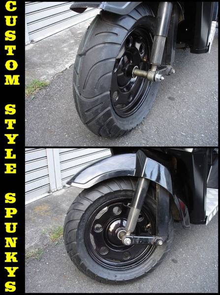 ホンダジャイロ ジャイロＵＰ ジャイロＸ 10インチ極太フロントストリートタイヤ Webike | SPUNKY'S スパンキーズ ジャイロUP・ジャイロX用10インチ極太