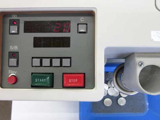 札幌発 50Hz用 コインカウンター ナカバヤシ NCK-1000 硬貨計数機 硬貨計算機 計数機
