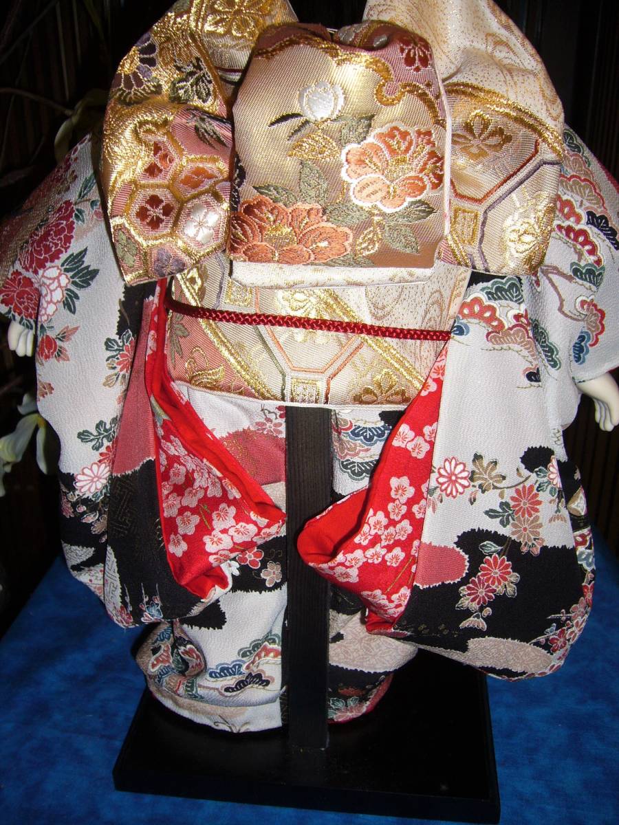 市松人形着物 帯 | - 市松人形 日本堂の日常 市松人形の着物の