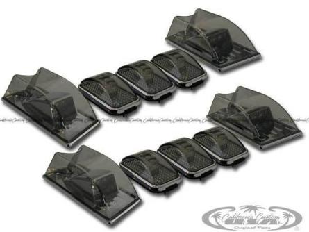 ハマーH2 ハマー(HUMMER)H2 クリスタルLEDルーフマーカー