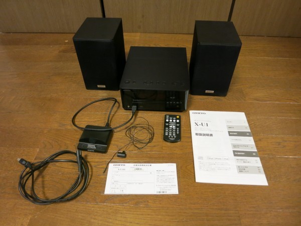 ONKYO / CDコンポ / X-U1 / CR-U1 / D-U1 / KD-A1 / 外部接続対応 ONKYO / CDコンポ / X-U1 / CR-U1 / D-U1 / KD-A1 / 外部接続対応