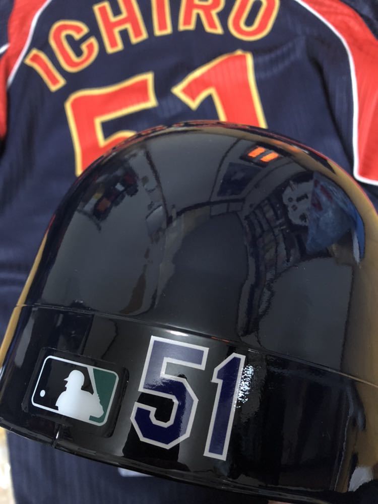 イチロー 直筆サイン オーセンティック ヘルメット 証明書付き