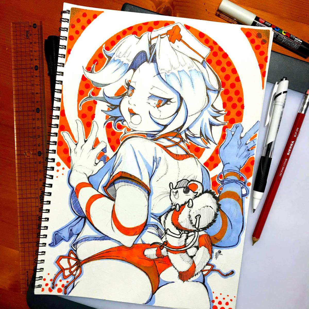 イラスト リクエスト 一部カラー ラフ オーダー ブラジル人によるイラスト ポストカード リピーター得点付き 手描きイラスト 売買されたオークション情報 Yahooの商品情報をアーカイブ公開 オークファン Aucfan Com