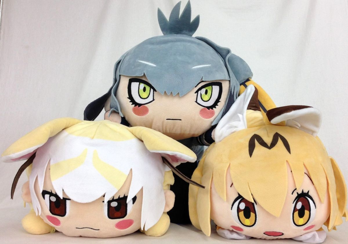A00 けものフレンズ メガジャンボ寝そべりぬいぐるみ サーバル ハシビロコウ フェネック 3体セット コミック アニメグッズ 売買されたオークション情報 Yahooの商品情報をアーカイブ公開 オークファン Aucfan Com