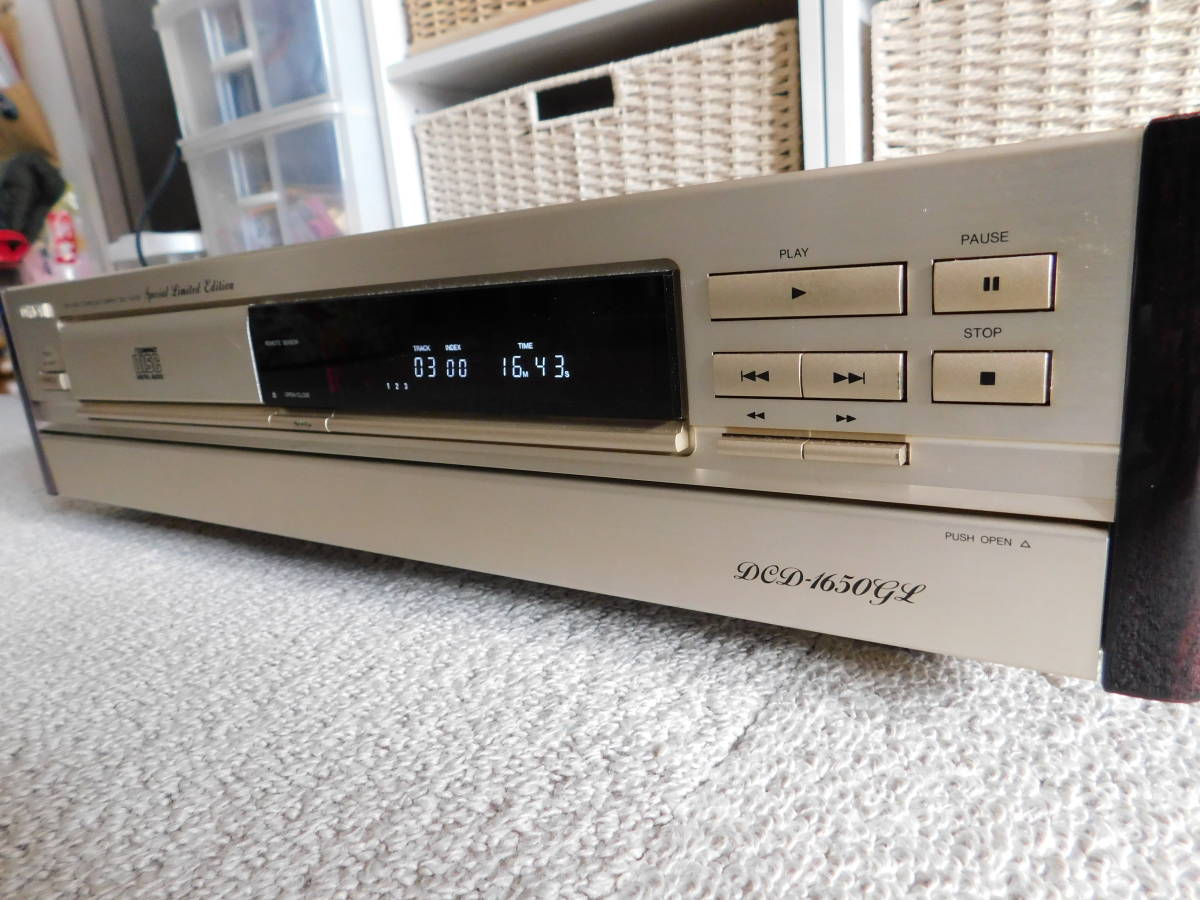 直売販売品 □DENON デノン DCD-1630 CDプレイヤー CDデッキ ...