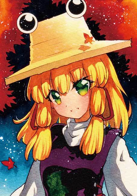 Rinka 洩矢諏訪子 同人手描きイラスト 東方project 水彩 A6 手描きイラスト 売買されたオークション情報 Yahooの商品情報をアーカイブ公開 オークファン Aucfan Com