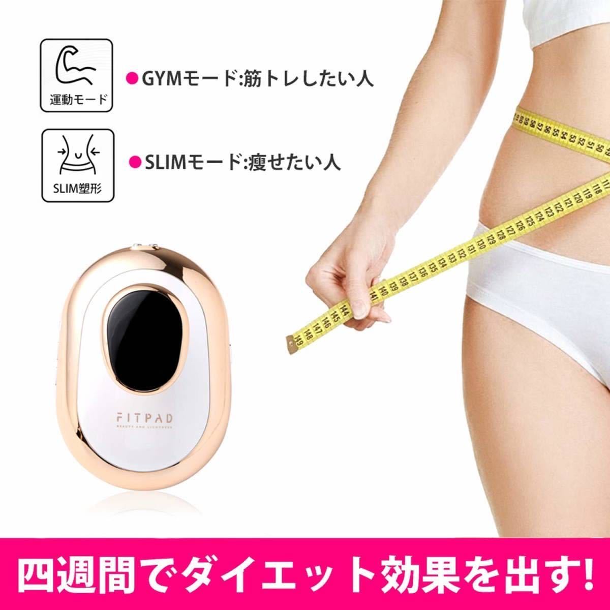 FITPAD 家庭用 キャビテーション機器 複合中周波EMS 痩身 運動機器 