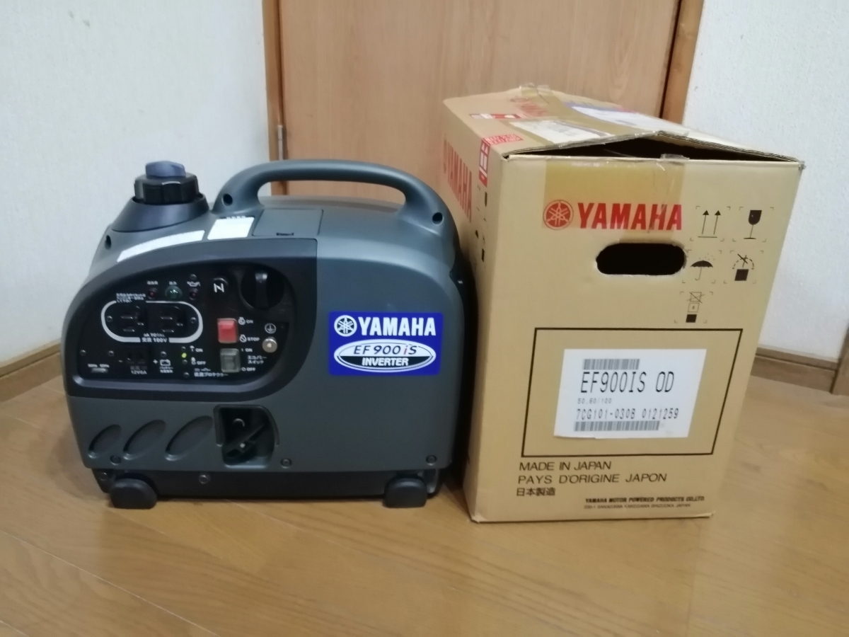 ヤマハ インバーター発電機 - EF9HiS 美品・動作良好YAMAHA 0 ☆試運転