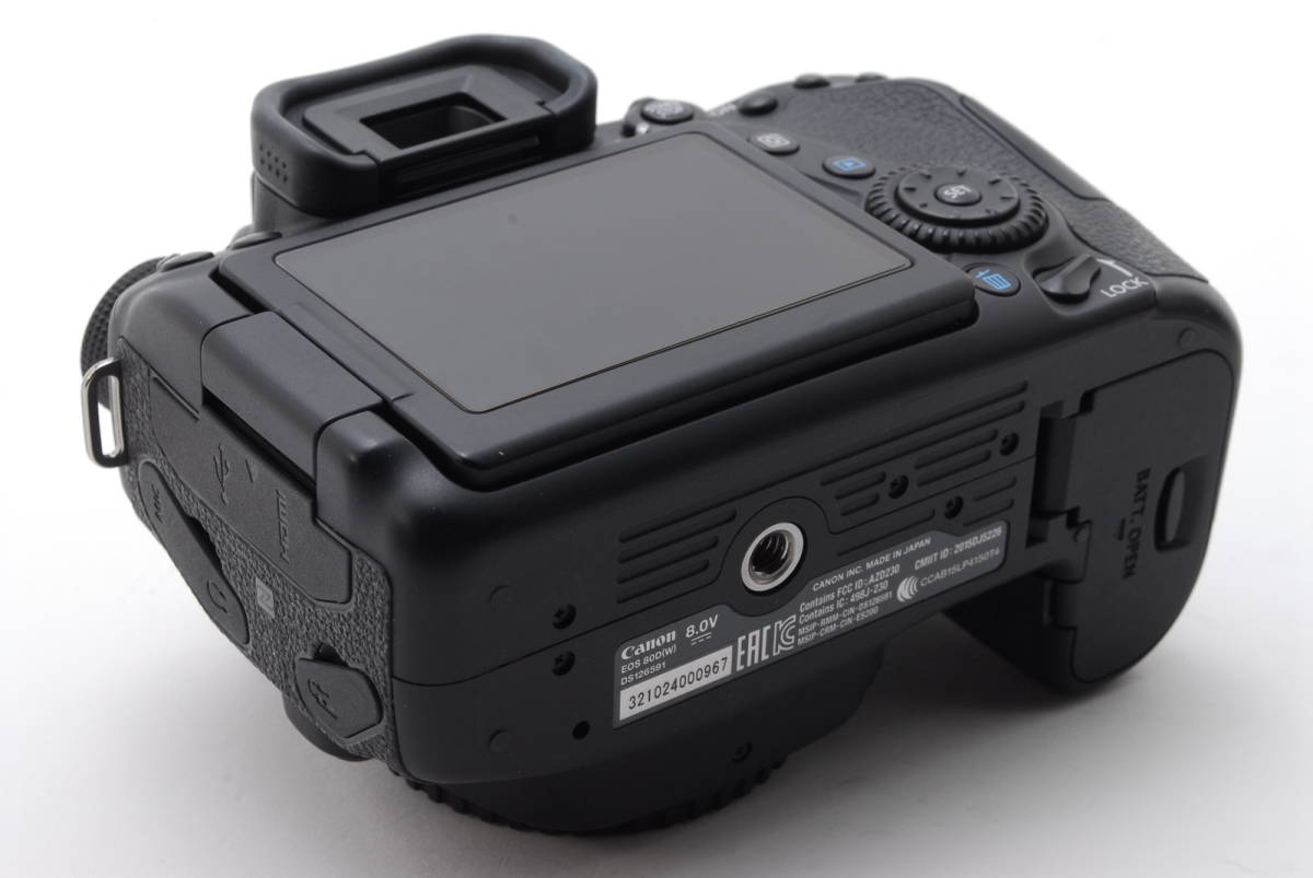 〇メーカー保証残あり〇 Canon キヤノン EOS 80D 18-55mmSTMレンズ 