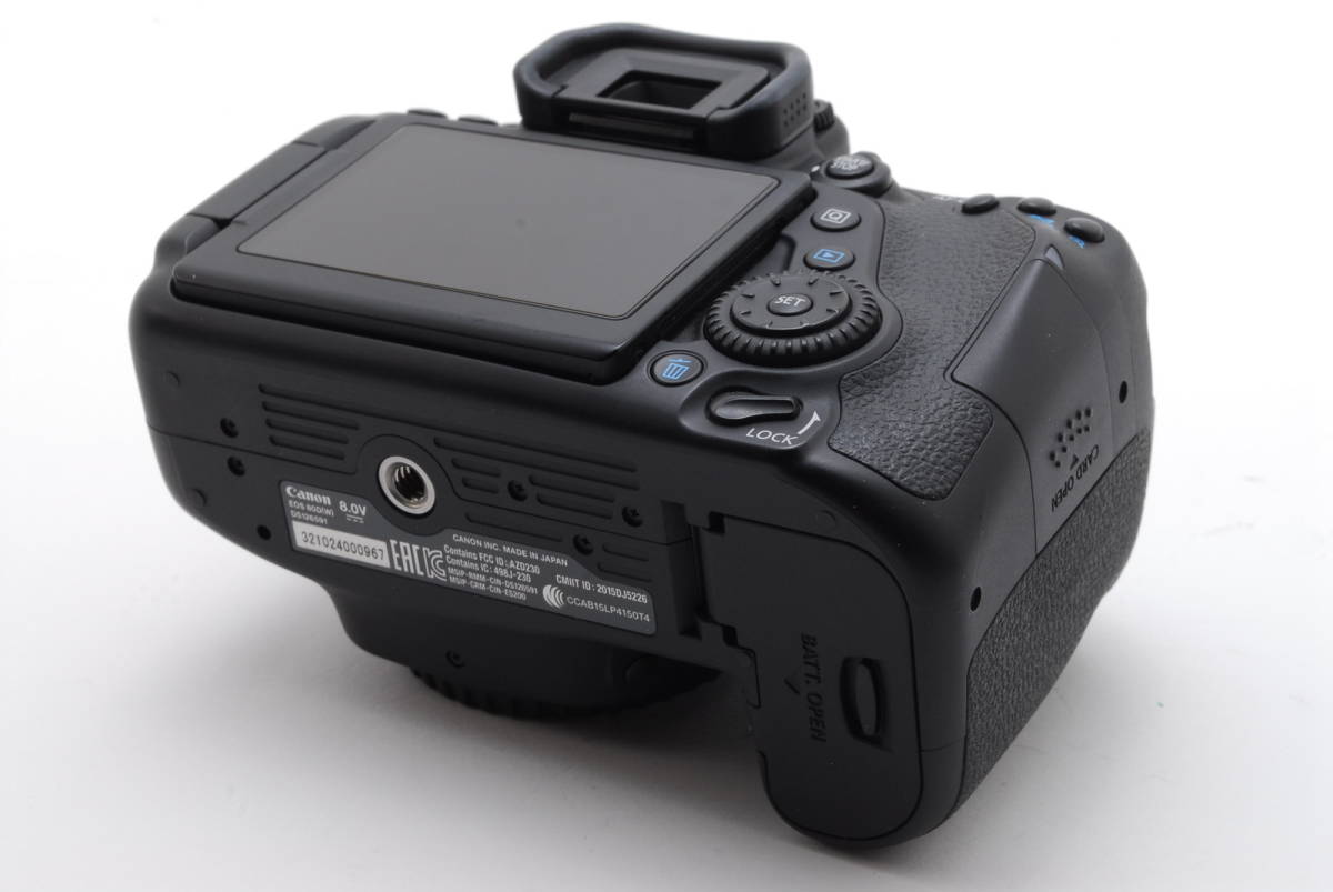 〇メーカー保証残あり〇 Canon キヤノン EOS 80D 18-55mmSTMレンズ