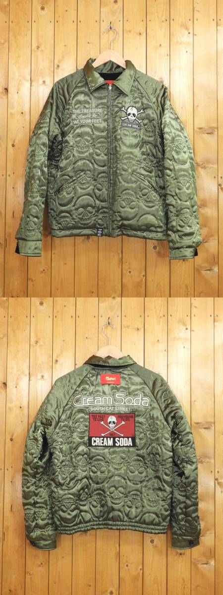 127M329] CREAM SODA リバーシブル 別珍 スーベニアジャケット サイズ 