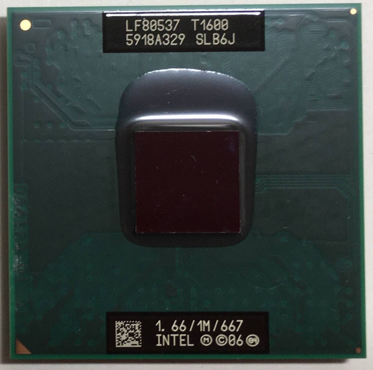 CPU INTEL CELERON T1600 SLB6J 1,66 GHZ LF80537 Compaq Presario CQ70 (CQ70-205ef