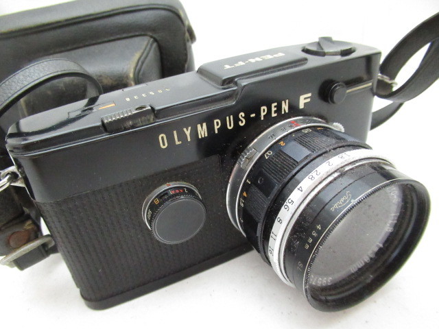 オリンパス PEN FT 38mm f1.8 ジャンク オリンパス PEN-F+F.Zuiko 38mm F1.8 ハーフカメラ 中古 - メルカリ