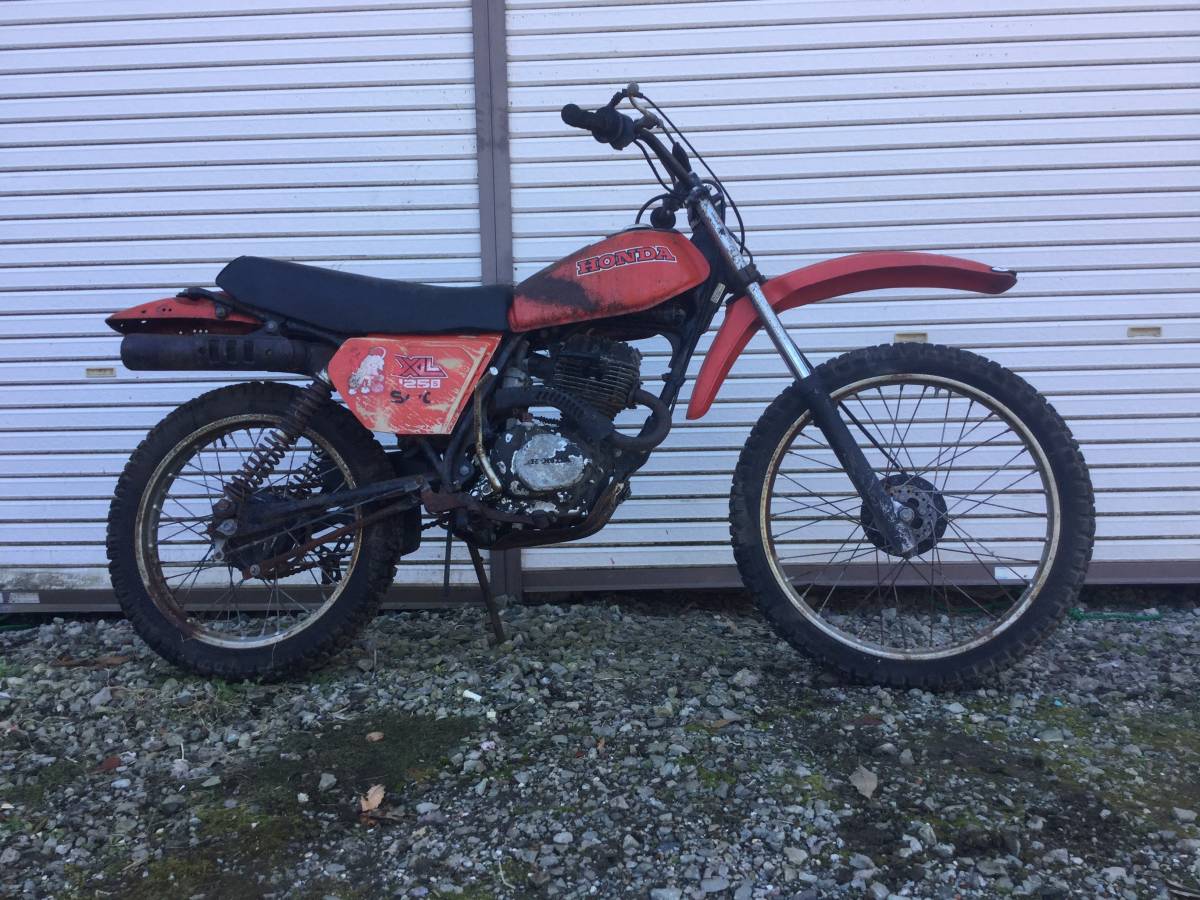 ホンダ SL 公式通販 DT オフロード モトクロス XL125S☆ビンテージ 