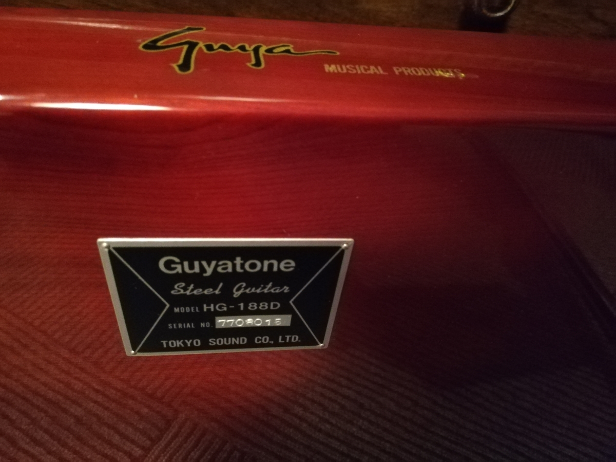 Guyatone スチールギター　HG-188D ダブルネック　steel guitar ハワイアン カントリー ロカビリー スライドギター　teisco fender タイプ