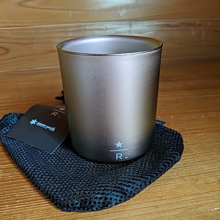 スターバックスコーヒー スノーピーク コラボ チタンマグカップ