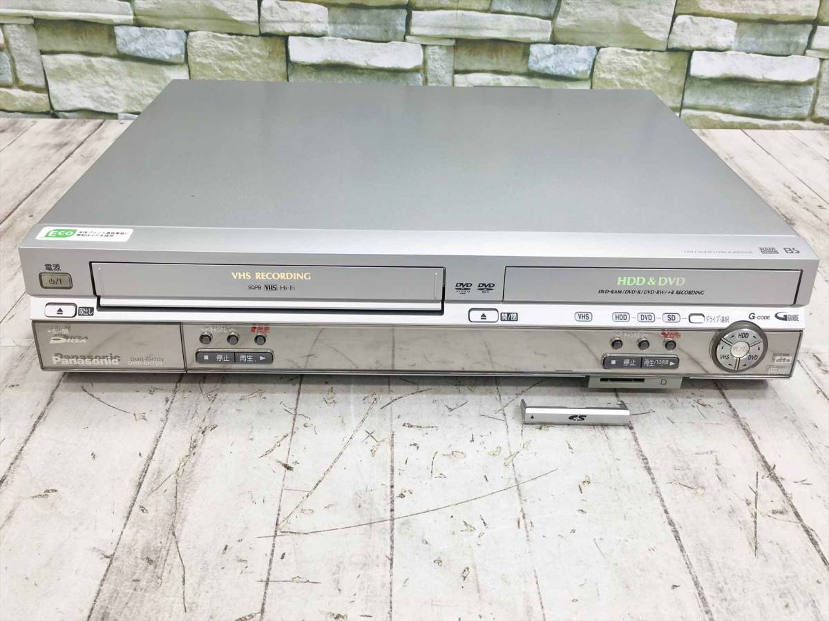 DMR-EH70V パナソニック Panasonic HDD内蔵VHS一体型DVDレコーダー DVD