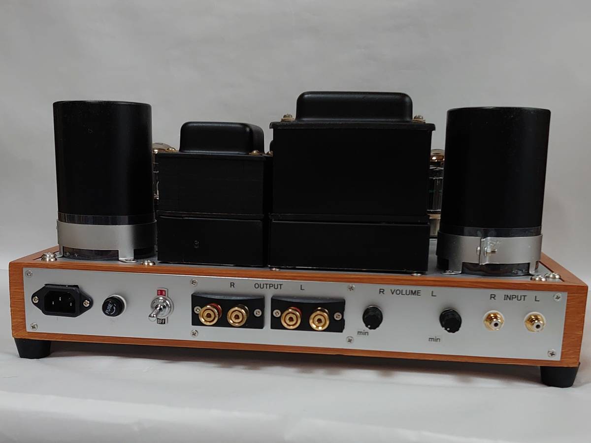 高音の清涼、伸びのある低音、三極管真空管OTLアンプ４オーム～